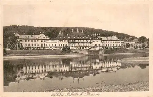AK / Ansichtskarte Dresden_Elbe Schloss Pillnitz 