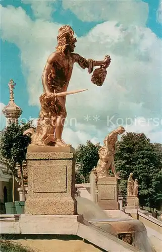 AK / Ansichtskarte Petrodvorets_St_Petersburg Grosse Kaskade Petrodvorets_St