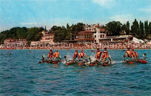 AK / Ansichtskarte Sochi_Sotschi Katamaran Fahrt 