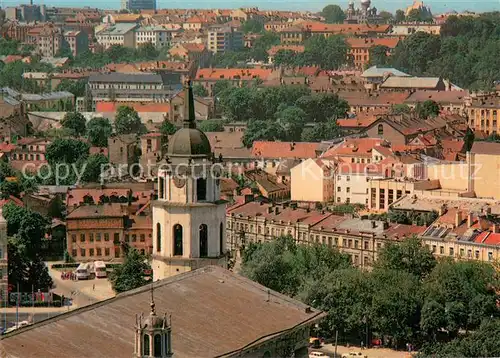 AK / Ansichtskarte Vilnius Sicht auf alte Stadt teil Vilnius