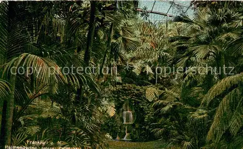 AK / Ansichtskarte Frankfurt_Main Grosses Palmenhaus im Palmengarten Frankfurt Main