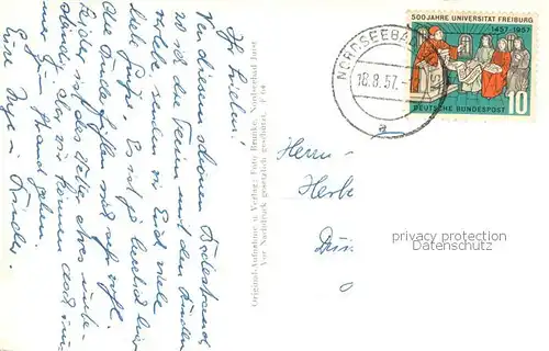 AK / Ansichtskarte Juist_Nordseebad Strand mit Inseldorf Juist_Nordseebad