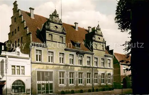 AK / Ansichtskarte Norden_Norddeich_Nordseebad Postamt 