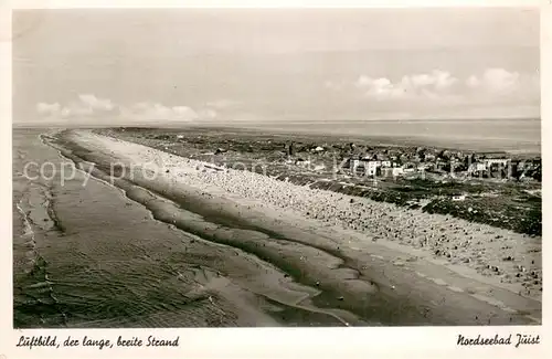 AK / Ansichtskarte Juist_Nordseebad Strand  Juist_Nordseebad