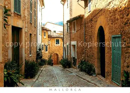 AK / Ansichtskarte Biniaraix_Mallorca_ES Dorfgasse 