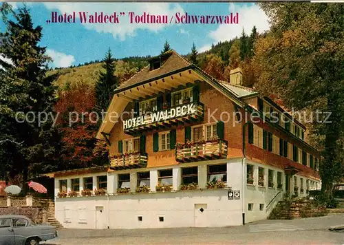 AK / Ansichtskarte Todtnau Hotel Waldeck Todtnau