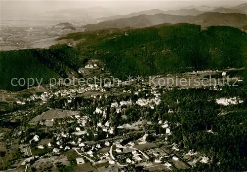 AK / Ansichtskarte Badenweiler Fliegeraufnahme Badenweiler