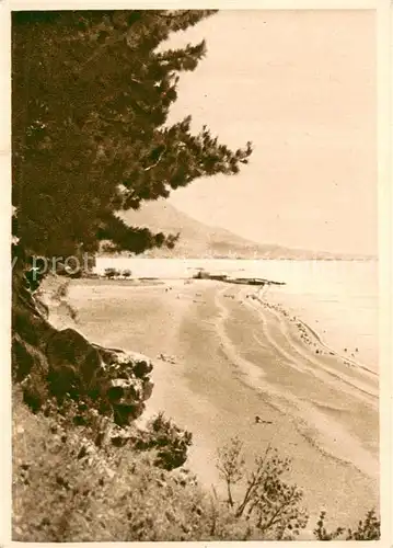 AK / Ansichtskarte Gagra_Georgia Strand 
