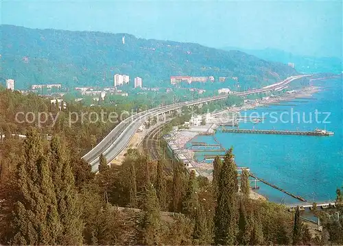 AK / Ansichtskarte Sochi_Sotschi Blick Auf Kurort Hosta 