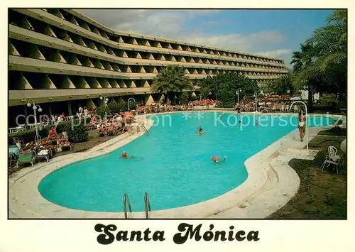 AK / Ansichtskarte Playa_del_Ingles_Gran_Canaria_ES Apartamentos Santa Monica Swimming Pool 