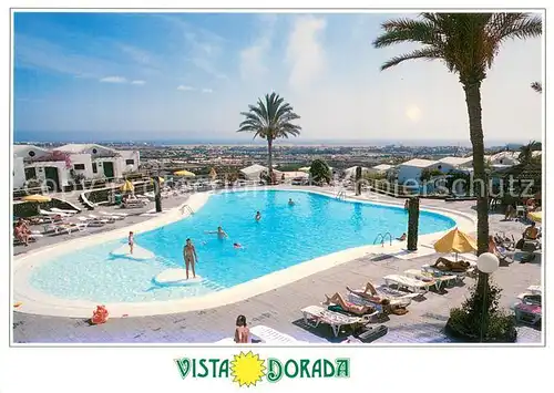 AK / Ansichtskarte Maspalomas_Gran_Canaria_ES Bungalows Urbanizacion Sonneland Vista Dorada Swimming Pool 