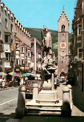 AK / Ansichtskarte Vipiteno_Sterzing_Suedtirol_IT Denkmal Altstadt Stadttor 