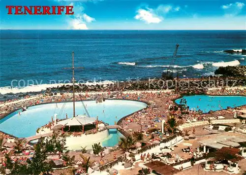 AK / Ansichtskarte Puerto_de_la_Cruz Piscinas Ferienanlagen Meerblick Puerto_de_la_Cruz