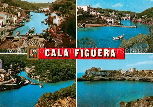 AK / Ansichtskarte Cala_Figuera_Mallorca_ES Kuestenort Hafen 