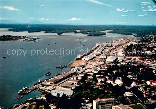 AK / Ansichtskarte Douala_Cameroun Vue aerienne 