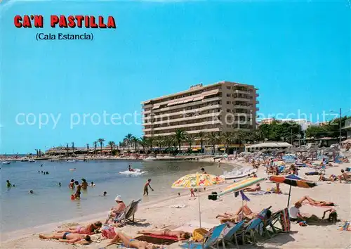 AK / Ansichtskarte Can_Pastilla_Palma_de_Mallorca Strand Hotel Kuestenort Can_Pastilla