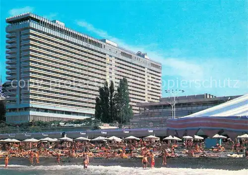 AK / Ansichtskarte Sochi_Sotschi Hotel Zemschuschena 