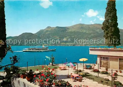 AK / Ansichtskarte Bellano_IT Hotel Meridiana angelo del giardino Lago di Como 