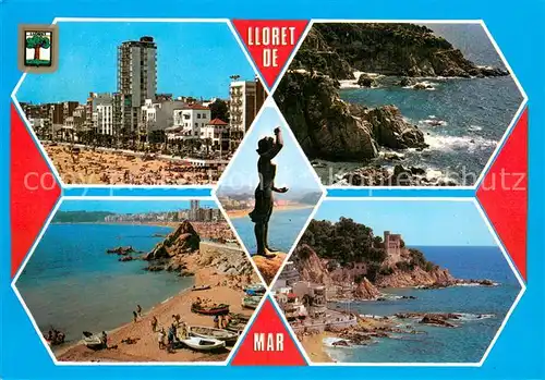 AK / Ansichtskarte Lloret_de_Mar Diversos aspectos Lloret_de_Mar