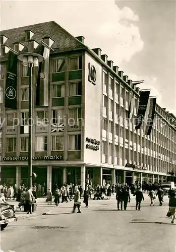 AK / Ansichtskarte Leipzig Messehaus am Markt Leipzig