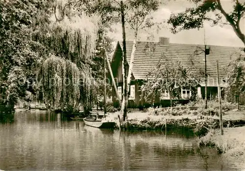 AK / Ansichtskarte Luebbenau_Spreewald Luebbenauer Kauper Wasserstrasse Luebbenau Spreewald