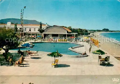 AK / Ansichtskarte Rhodes_Rhodos_Greece Miramar Hotel Swimming Pool Strand Rhodes_Rhodos_Greece