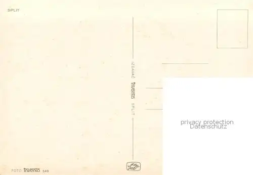 AK / Ansichtskarte Split_Spalato Stadtpanorama Split_Spalato