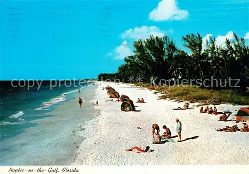 AK / Ansichtskarte Naples_Florida On the Gulf 