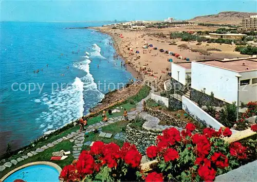 AK / Ansichtskarte San_Agustin_Gran_Canaria Fliegeraufnahme San_Agustin_Gran_Canaria