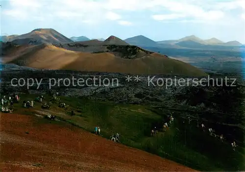 AK / Ansichtskarte Lanzarote_Kanarische Inseln_ES Montana del Fuego Paisaje Lunar 