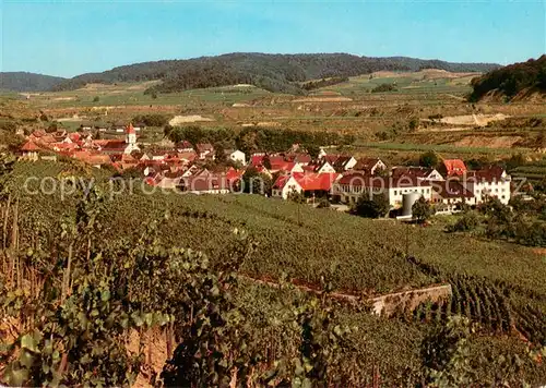 AK / Ansichtskarte Achkarren am Kaiserstuhl Panorama Achkarren