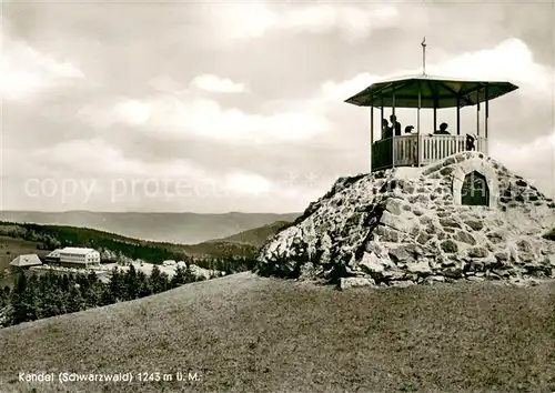 AK / Ansichtskarte Kandel_Breisgau Aussichts Pavillon Kandel Breisgau