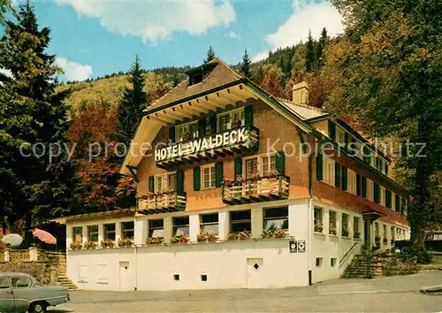 AK / Ansichtskarte Todtnau Hotel Waldeck Todtnau