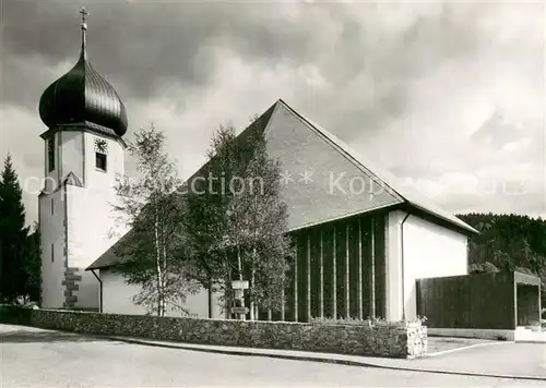 AK / Ansichtskarte Hinterzarten Kirche Maria in der Zarten Hinterzarten