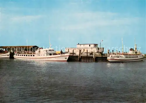 AK / Ansichtskarte Norddeich__Norden_Nordseebad Mole Anleger 