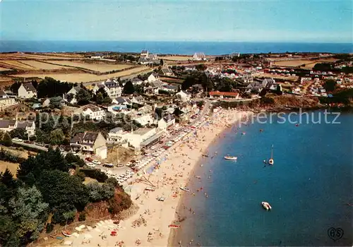 AK / Ansichtskarte Cancale Plage de Port Mer Vue aerienne d ensemble Cancale