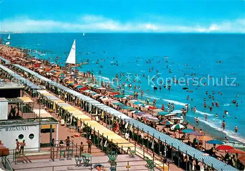 AK / Ansichtskarte Misano_Adriatico_Rimini_IT Spiaggia 