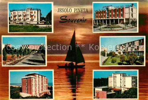 AK / Ansichtskarte Jesolo_Pineta Hotels Hungaria Maracaibo Palm Beach Jesolo Pineta