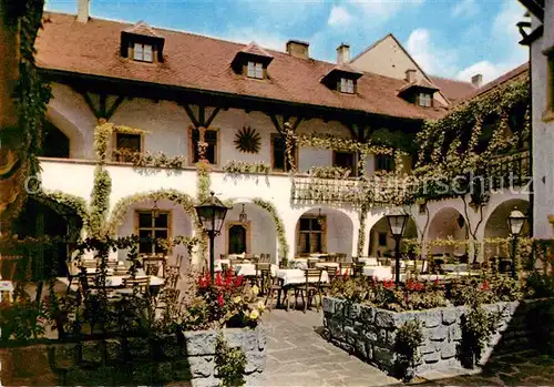 AK / Ansichtskarte Krems_Donau Gasthof Post Arkadenhof Krems Donau