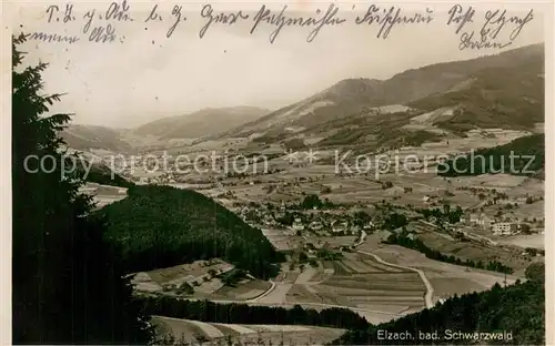 AK / Ansichtskarte Elzach Panorama Elzach