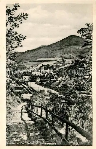 AK / Ansichtskarte Bad_Peterstal Griesbach Teilansicht Bad_Peterstal Griesbach