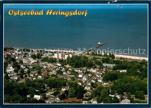 AK / Ansichtskarte Heringsdorf_Ostseebad_Usedom Fliegeraufnahme Heringsdorf_Ostseebad