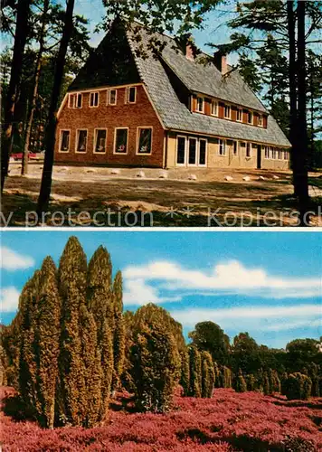 AK / Ansichtskarte Niederhaverbeck Gasthof Menke Heidepartie Niederhaverbeck