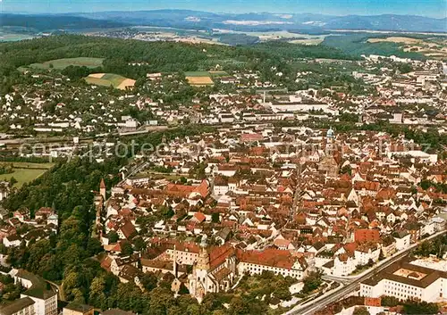 AK / Ansichtskarte Amberg_Oberpfalz Fliegeraufnahme Amberg Oberpfalz