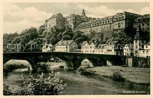 AK / Ansichtskarte Weilburg Schloss Weilburg