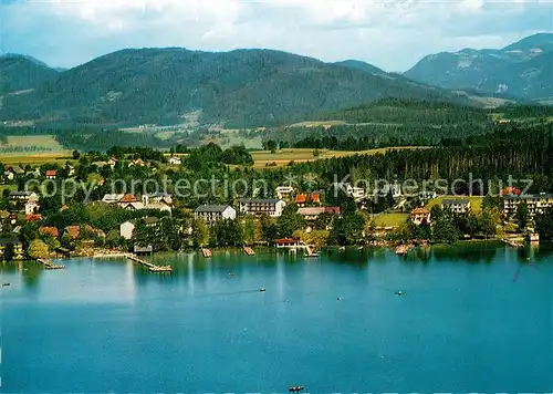 AK / Ansichtskarte Klopeinersee_Kaernten_AT Fliegeraufnahme 