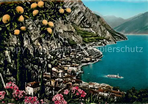 AK / Ansichtskarte Limone_sul_Garda_IT Panorama Gardasee 