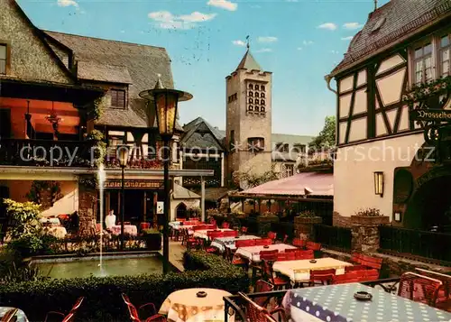 AK / Ansichtskarte Ruedesheim_am_Rhein Hotel und Weinhaus Lindenwirt Drosselgasse 