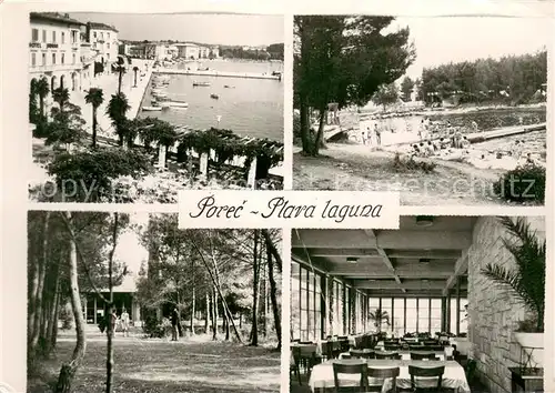 AK / Ansichtskarte Porec_Croatia Plava laguna 