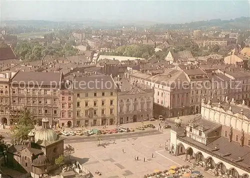 AK / Ansichtskarte Krakow_Krakau Widok ogolny Stadtpanorama Krakow Krakau